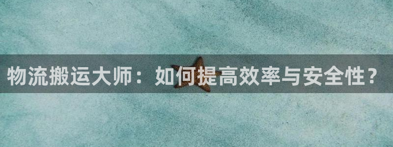 usdt交易中心：物流搬运大师：如何