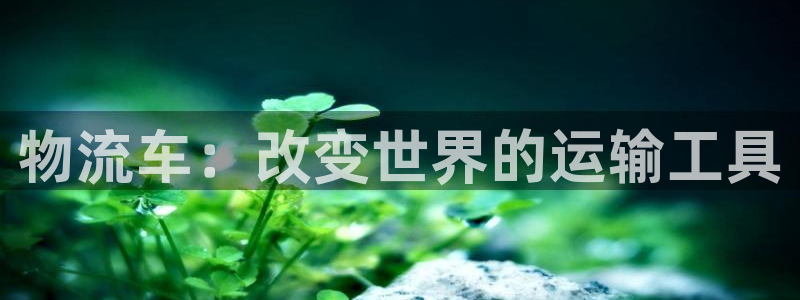 usdt怎么提币：物流车：改变世界的