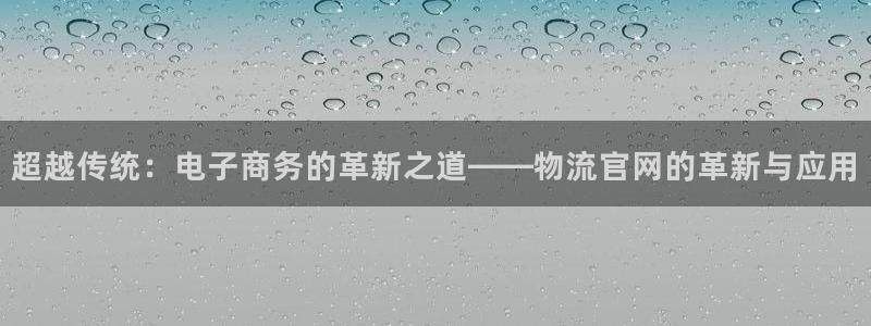 usdt交易大厅：超越传统：电子商务